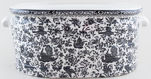 Planter large Regal Peacock Black